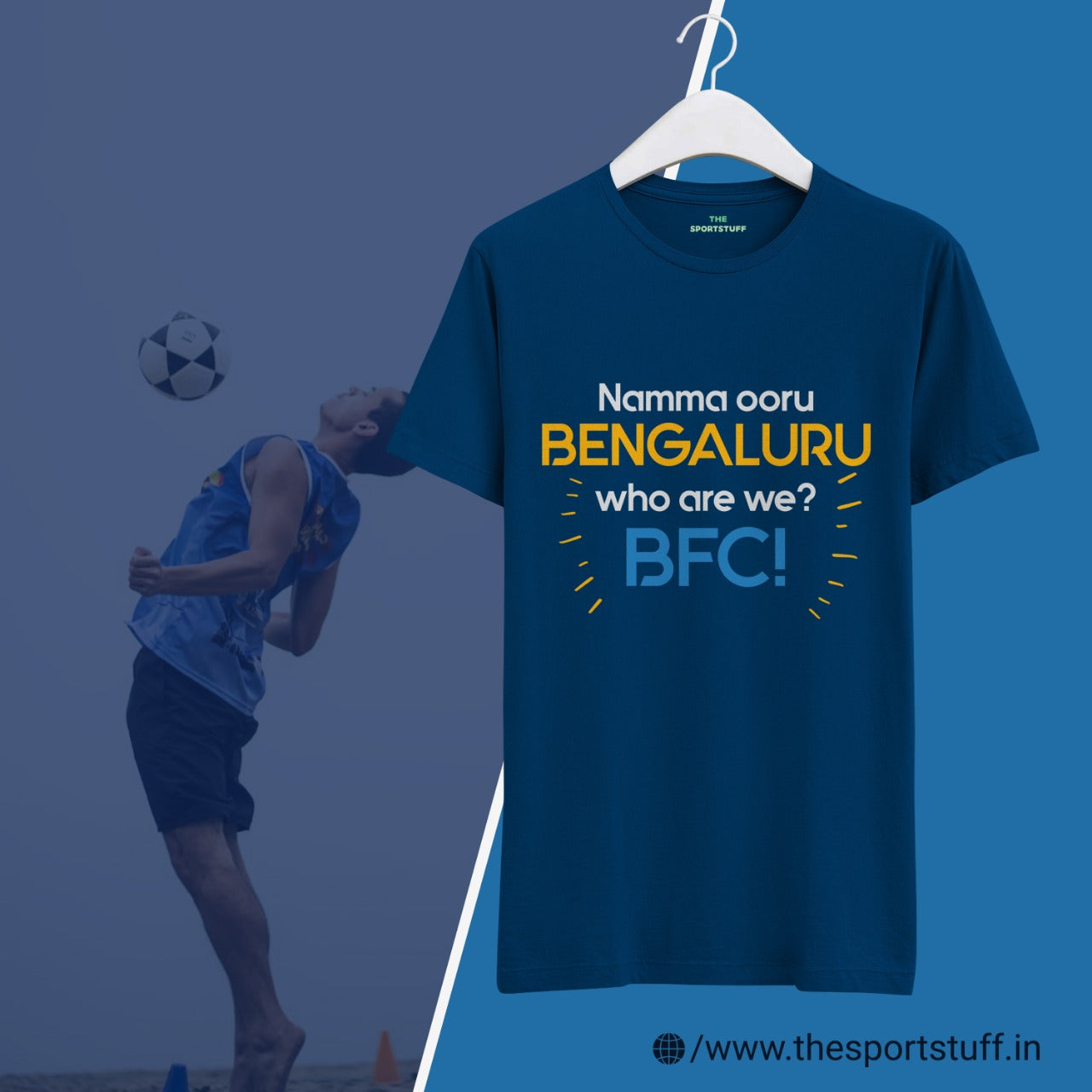Namma Ooru Bengaluru Football T Shirt