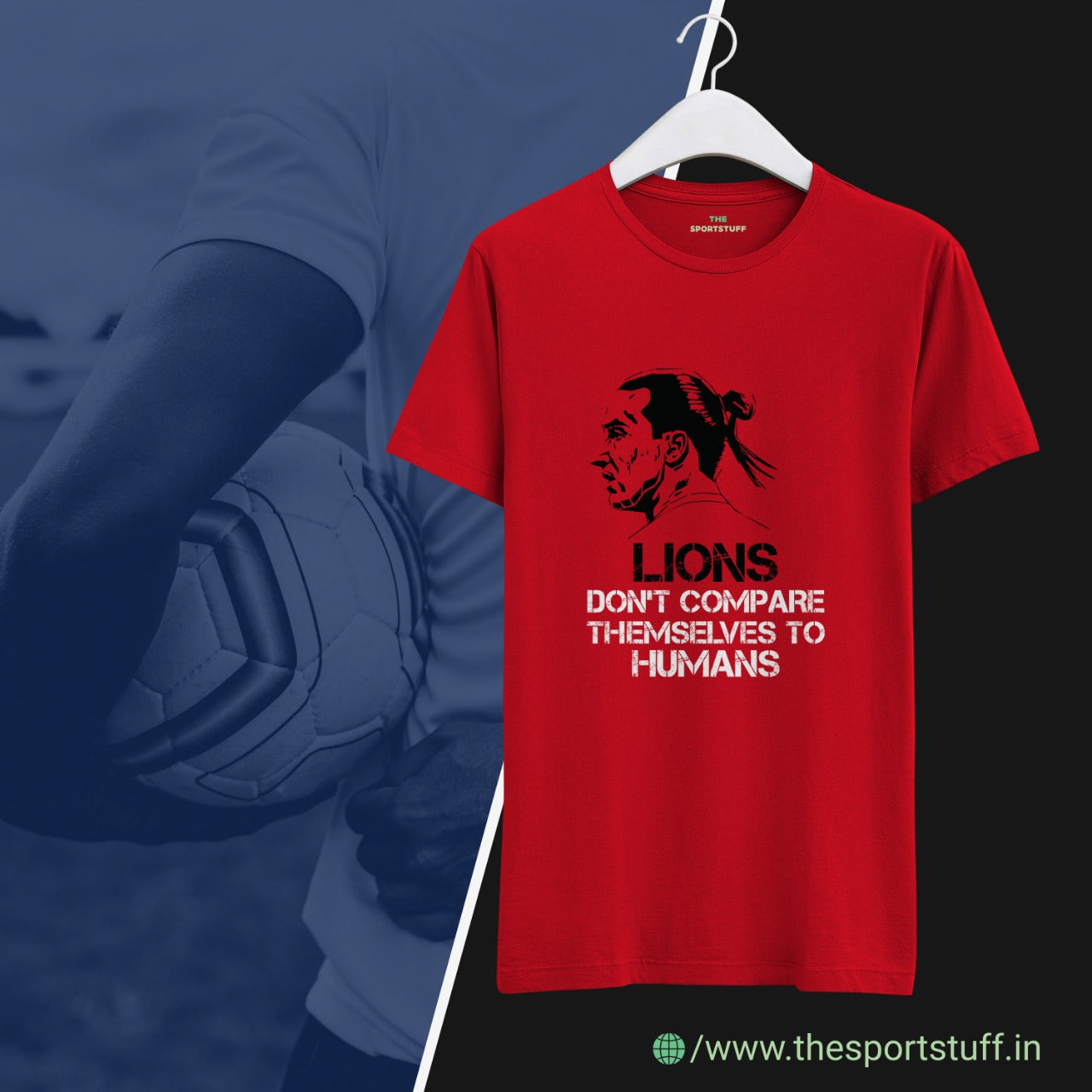 Lions Don't Compare Themselves To Humans Zlatan T Shirt