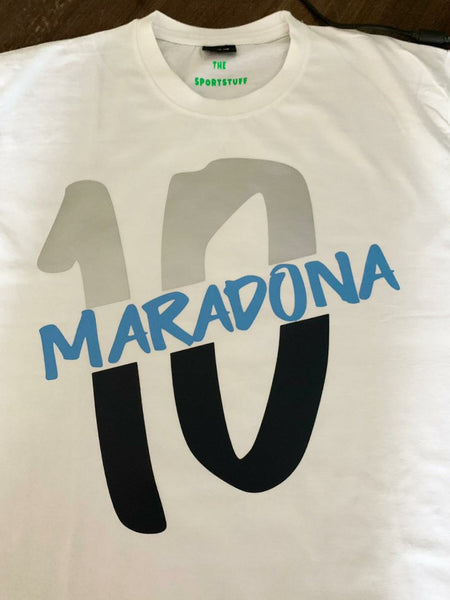 Maradona 10 Football TShirt