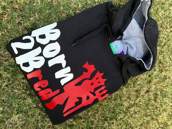 Born to b red hoodie