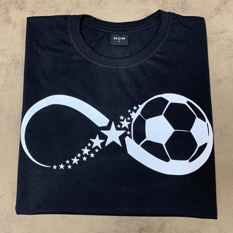 Infinite Football Cotton T Shirt Design