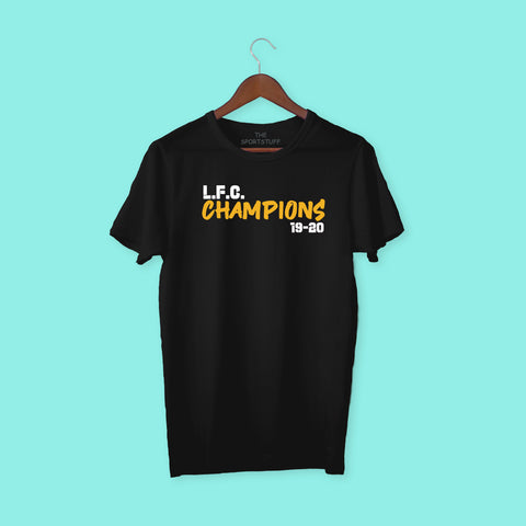 LFC Champions 19-20 Cotton T Shirt