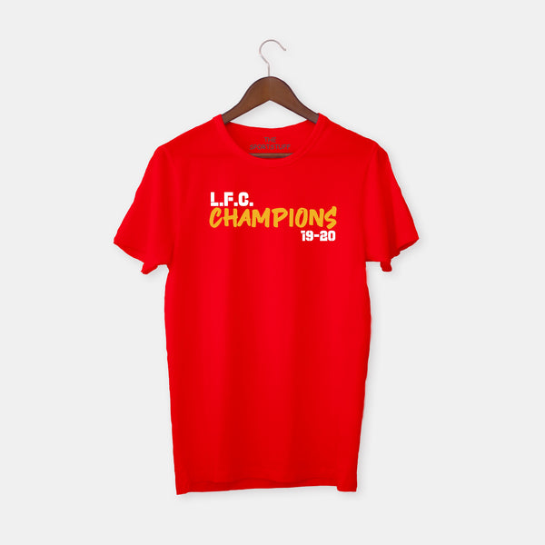 LFC Champions 19-20 Cotton T Shirt