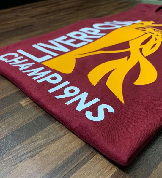 Liverpool Champions 19-20 Printed T Shirt