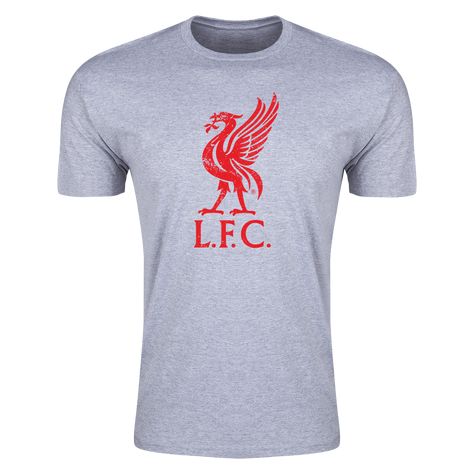 Liverpool Bird Design Grey Tshirt