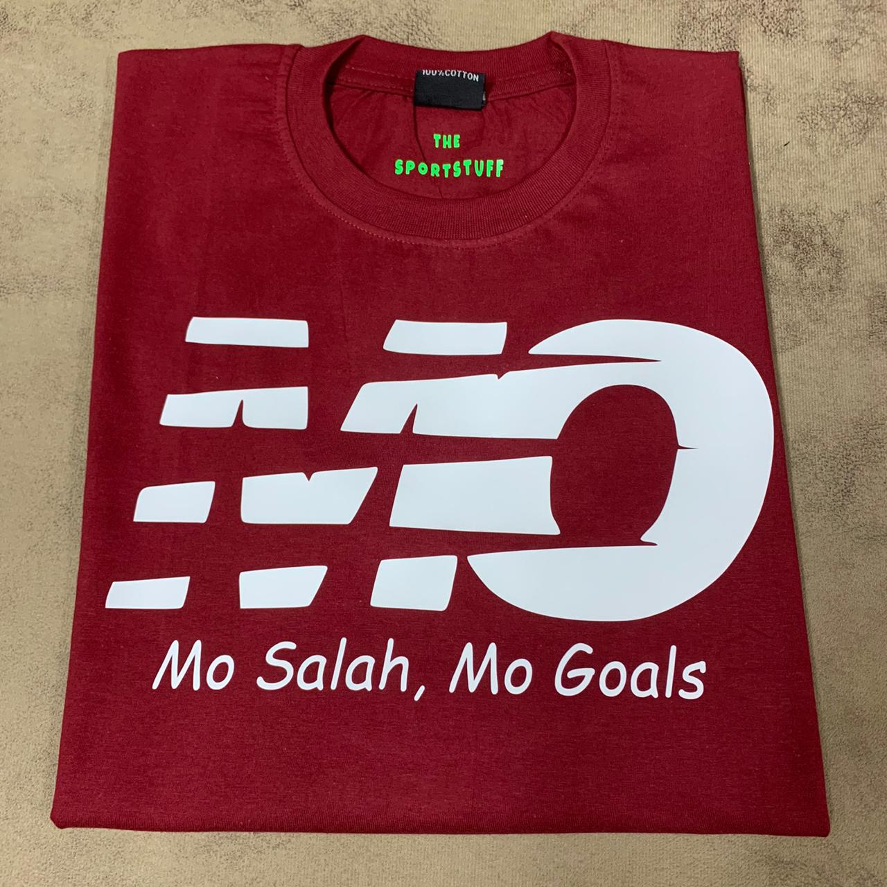 Mo Salah Mo Goals Cotton T Shirt