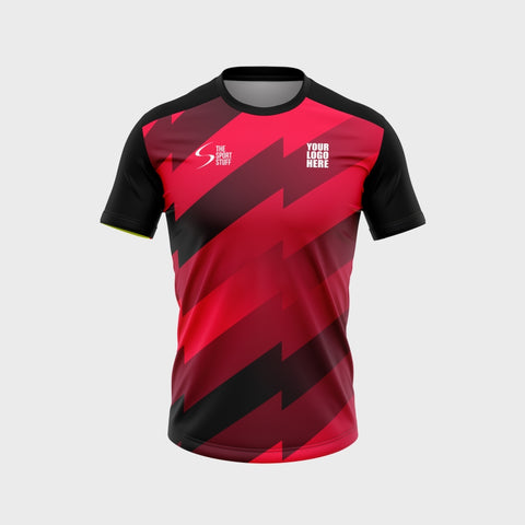 Red Blades Customized Football Jersey - TheSportStuff