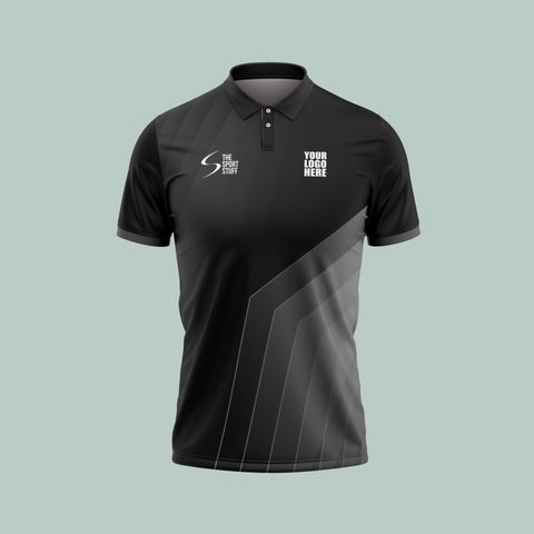 Black Rays Customized Cricket Jersey - TheSportStuff