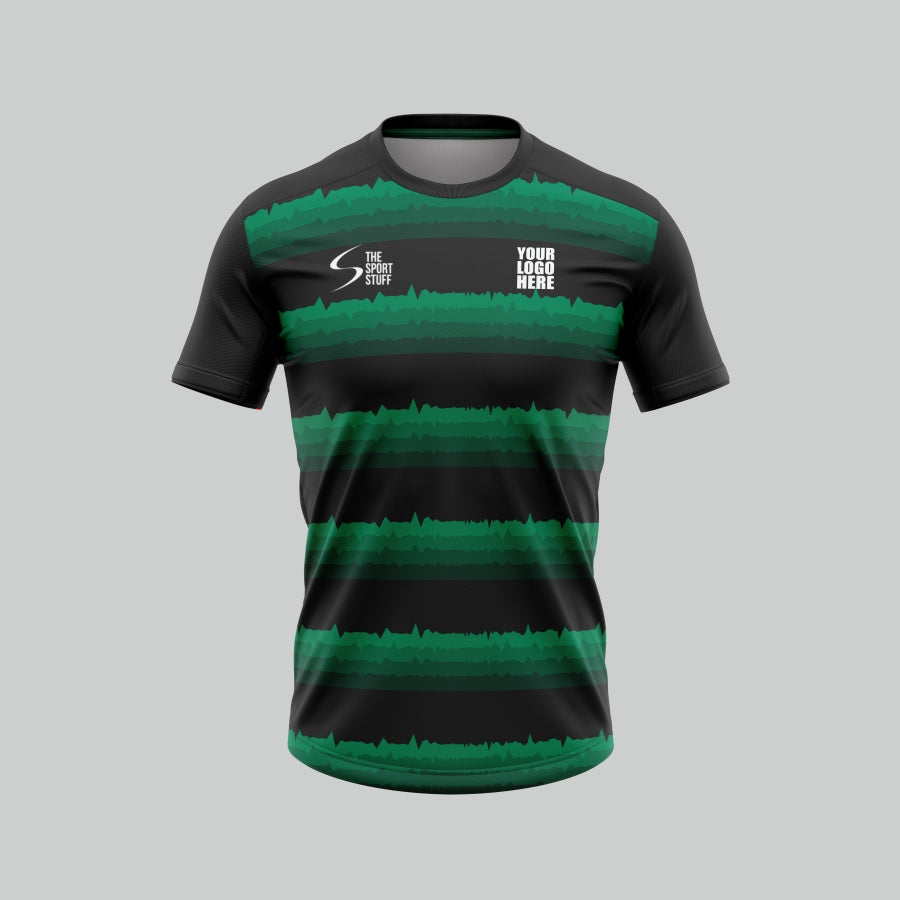 Forest Green Customized Football Jersey - TheSportStuff