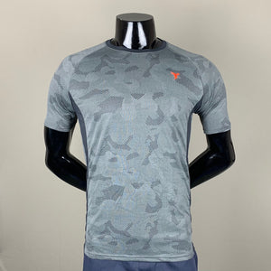 Technosport Fluid Black Dri Fit T-Shirt - Football Jersey - TheSportStuff