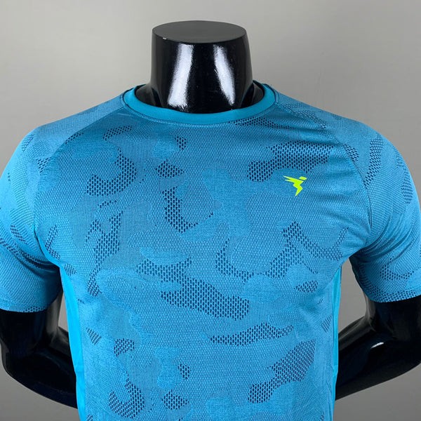 Technosport Fluid Cyan Dri Fit Jersey - TheSportStuff