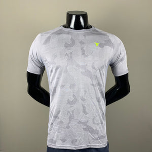 Technosport Fluid Grey Dri Fit T-Shirt - TheSportStuff