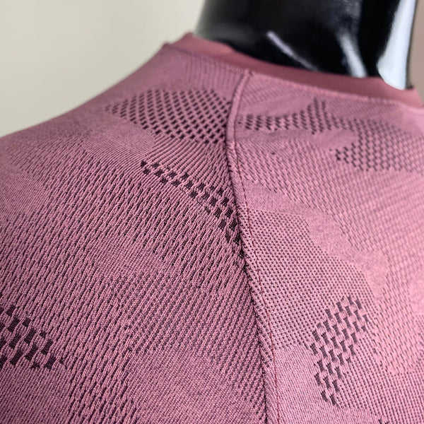 Technosport Fluid Maroon Dri Fit Jersey - TheSportStuff