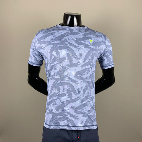 Technosport Mild Blue Dri Fit T-Shirt - TheSportStuff
