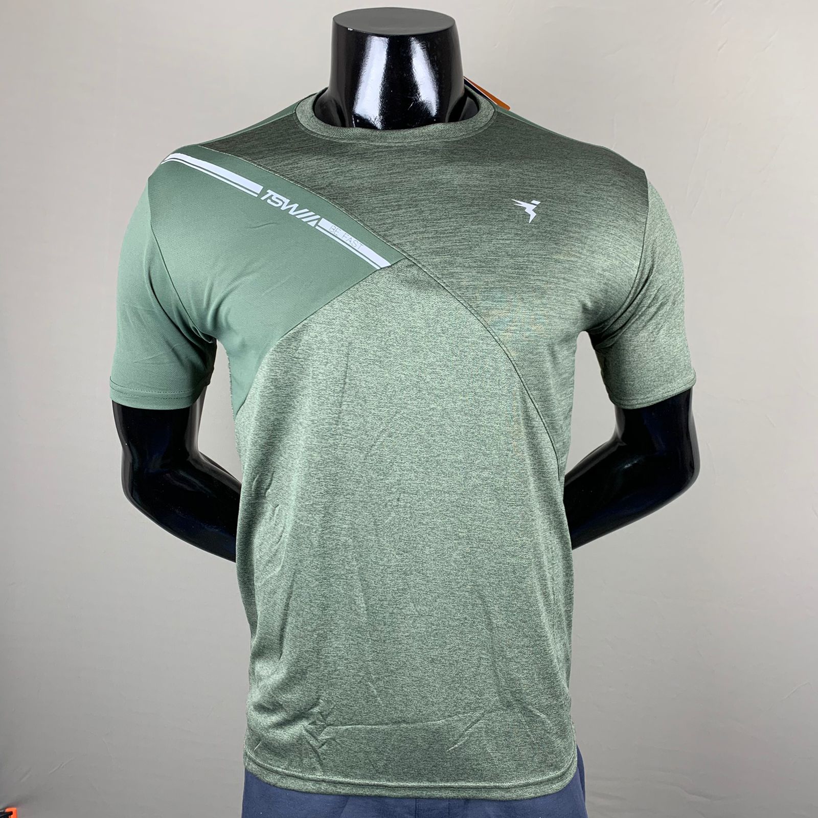 olive green dri fit shirt