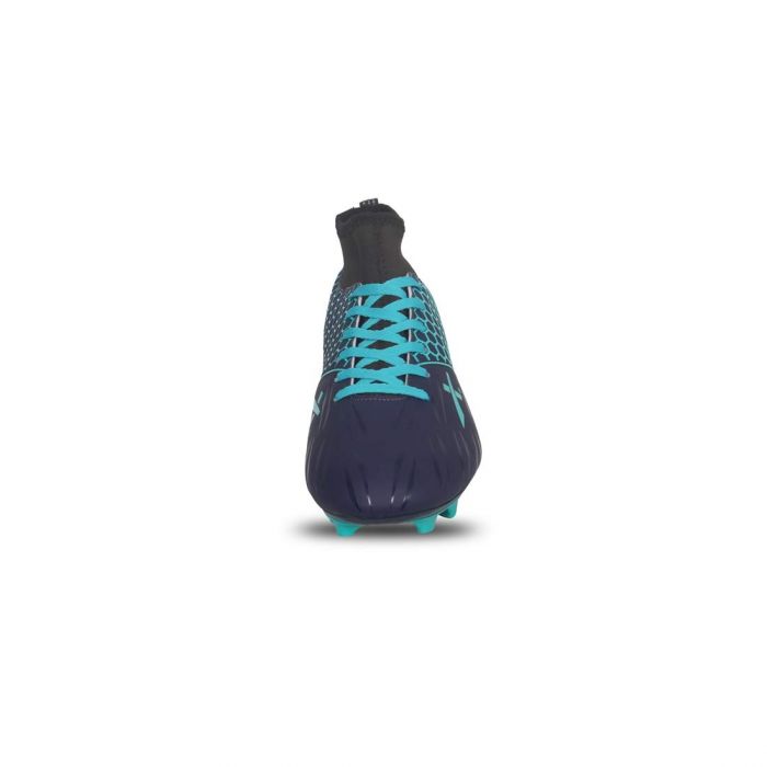 Vector-X Champion Football Shoes For Men (Navy-Seagreen) - Buy