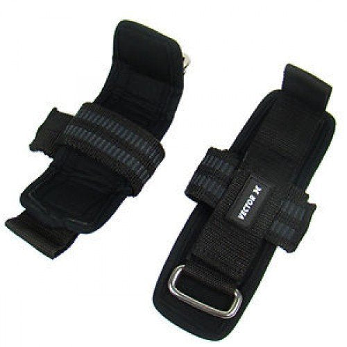 Vector X Weight Lifting Straps (Black)