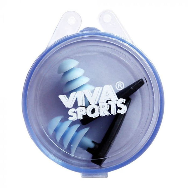 Viva Sports EP-05 Swimming Ear Plugs (Blue)