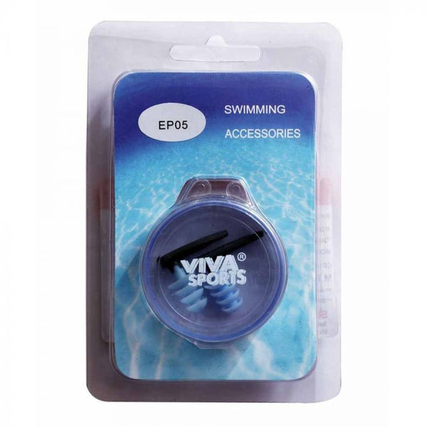 Viva Sports EP-05 Swimming Ear Plugs (Blue)