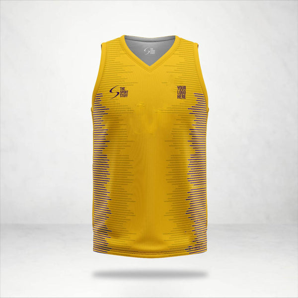 Yellow Life Customized Basketball Jersey - TheSportStuff