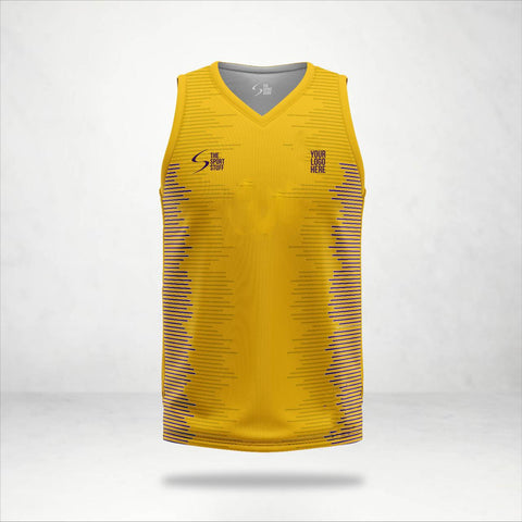 Yellow Life Customized Basketball Jersey - TheSportStuff