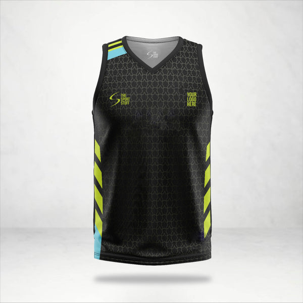 Black Ribbons Customized Basketball Jersey