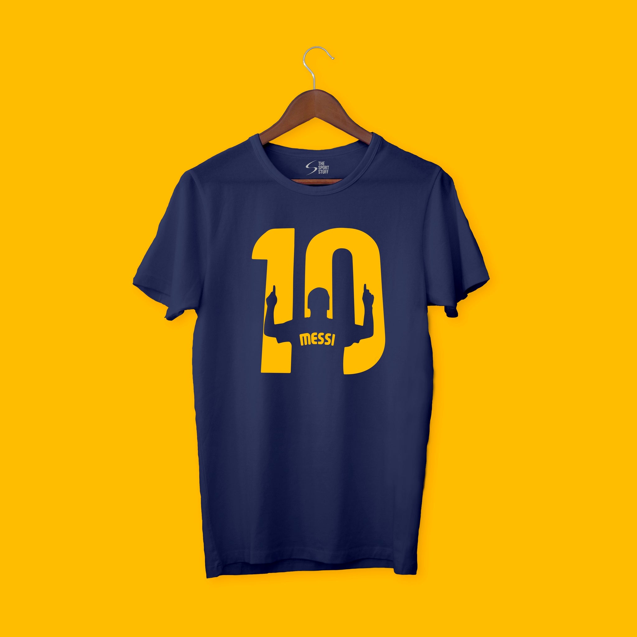 Messi Goal Celebration Cotton T Shirt - TheSportStuff